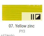 Oil for ART, Zinc yellow 20 ml.