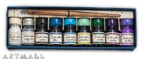 Writing set 9 inks 10 cc cold colors