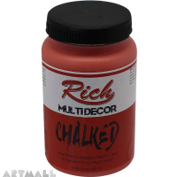 CHALKED ACRY.PAINT-250ML - PASTEL RED