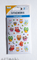 Stickers "Funny owl"