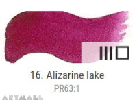 Dry watercolour cubes 1,5 ml, Alizarine lake
