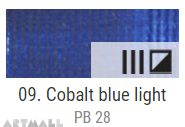 EXTRA Oil paint , Cobalt blue light, 20 ml