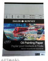 Daler-Rowney's Georgian Oil Painting Pad 12 sheets, 250g/m2, 406x305mm