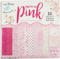 Pretty in Pink 12x12inch, 12sheets Pattern Paper