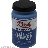 CHALKED ACRY.PAINT-250ML - ODEON BLUE