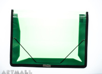 4162 File clear case, Green. size: 33,5x25 cm
