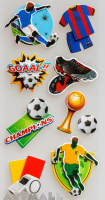 3D Stickers "Champions"