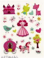 Stickers "Princess"