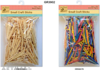 Match sticks pack oof 50gms, 2 types assorted