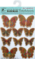 Craft printed Butterflies 10pcs