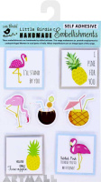 3D Topper Pineapple & Flamingos 7Pcs