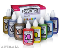 ResinTint Metallics + Pearls - 8 colors, each bottle contains 25 ml / 0.85 fl oz