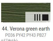 Oil for ART, Verona green earth 20 ml.