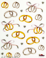 Stickers "Wedding rings"