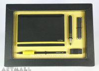 Gift set for scketching, yellow color
