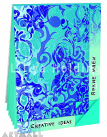 Notepad "Creative Ideas", color Turquoise