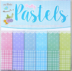 Pretty Pastels Pattern Ppaers 12x12inch, 12sheets