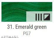 MAXI ACRIL gloss, Emerald green, 60 ml