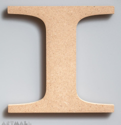 Wooden Letter "I"