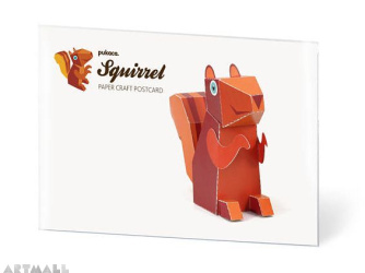 Squirrel Postcard