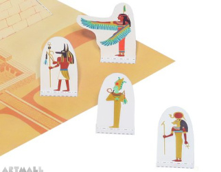 Pyramid Paper Toy, size: 48 x 32 x 14 cm