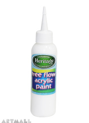 Free Flow Acrylic 120 ml White
