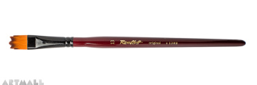 Oval figured brush synthetic №13