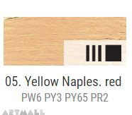 Oil for ART, Napoli yellow reddish 60 ml.