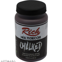 CHALKED ACRY.PAINT-250ML - BROWN