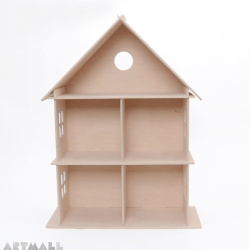 3D wooden puzzle - dollhouse