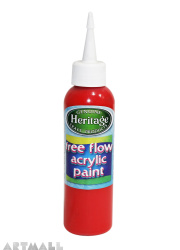 Free Flow Acrylic 120 ml Red