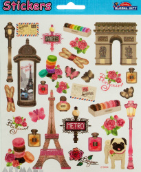 Stickers "Bonjour Paris"