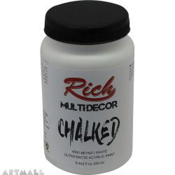 CHALKED ACRY.PAINT-250ML -White